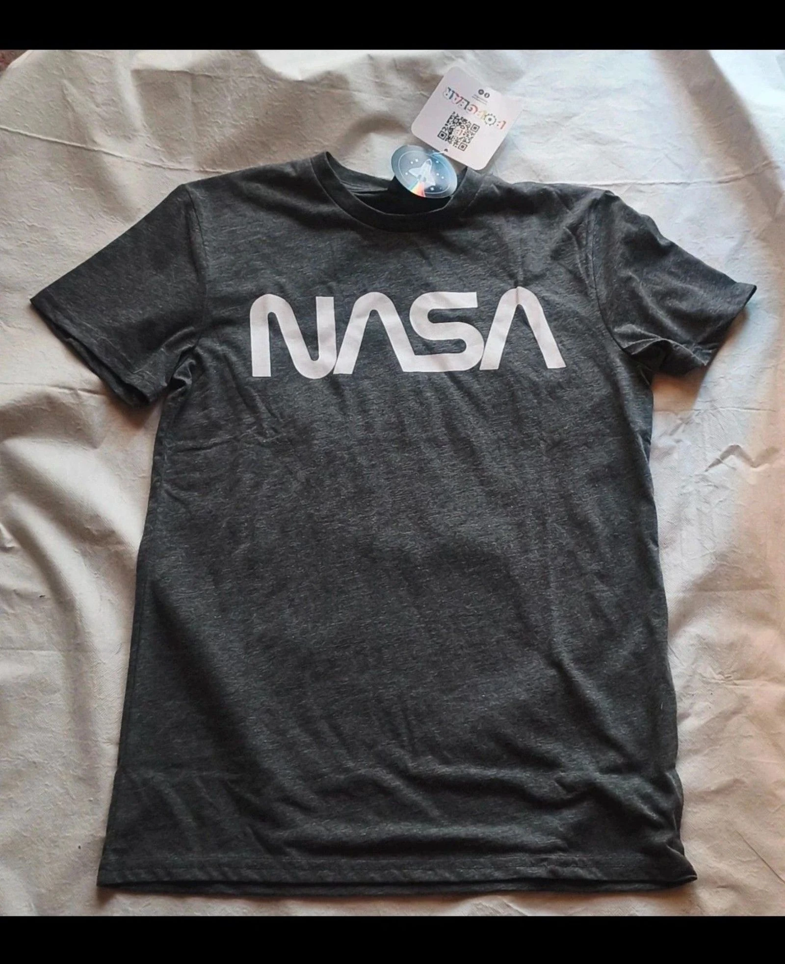 Camiseta NASA Gris Antracita (Nueva con Etiqueta) popgear – photo 6